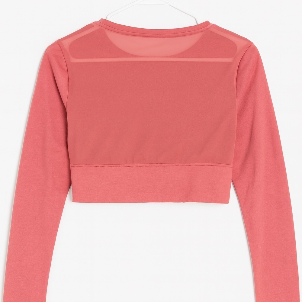Victoria’s Secret Sport‎ Cropped Mesh Top- Medium - Picture 3 of 4